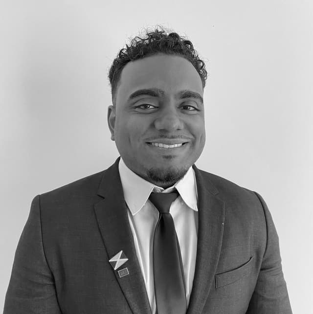 Jevon K. Rhule, DMD black and white