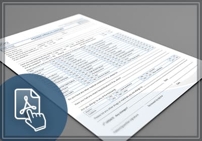 Medical History Form