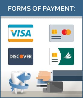 Forms of payment accepted by Micro Endodontics